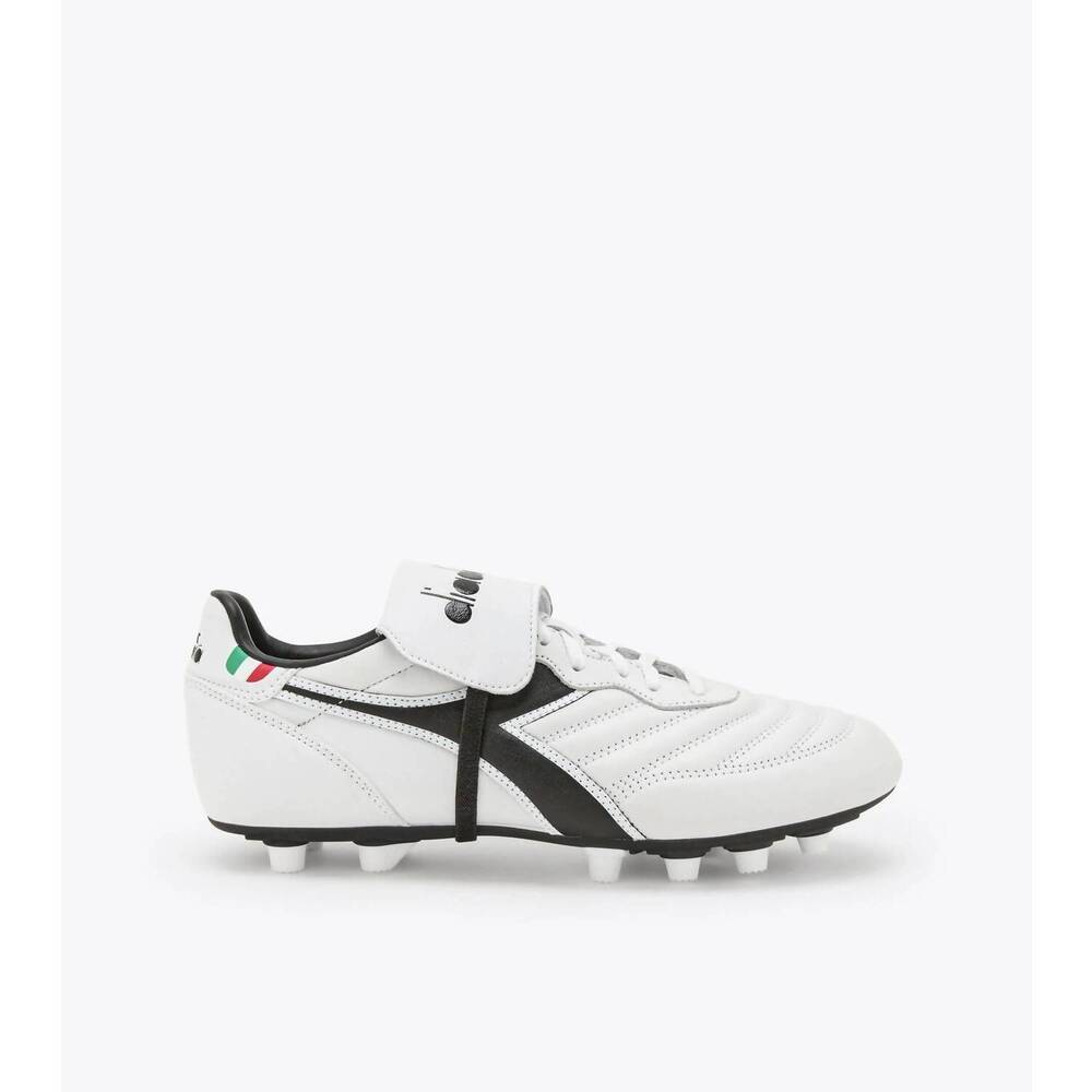 NEW DIADORA women's brasil og lt t mdpu shoes in white/black